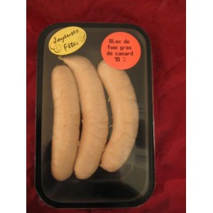 Boudin Blanc au Foie Gras de Canard 10%