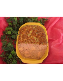 Pâté du Périgord au Foie Gras de Canard 20% - barquette de 1 tranche