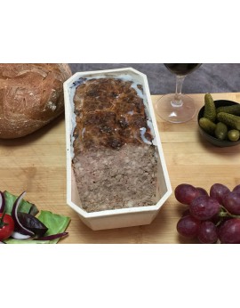 Pâté du Périgord Recette à l'Ancienne - Terrine de 1.200 kg env.