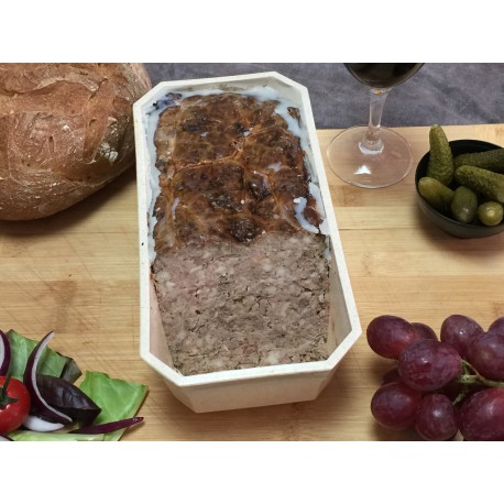 Pâté du Périgord Recette à l'Ancienne - Terrine de 1.200 kg env.