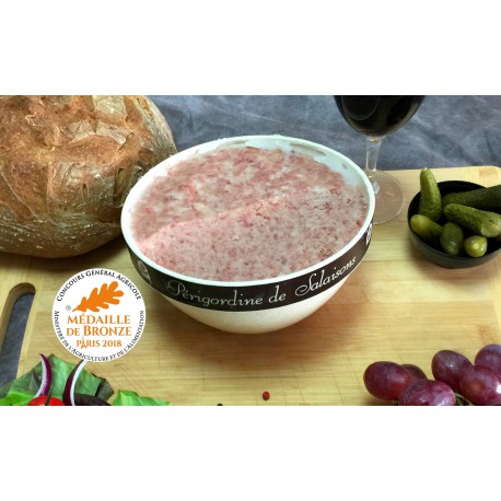 Rillette de Canard 80% - Terrine de 1 kg