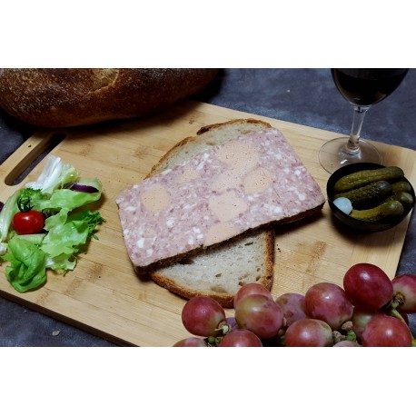 pâté goûter périgourdin - 1 tranche 180 gr