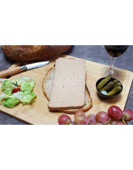 mousse de canard pur canard au monbazillac - 1 tranche 180 gr