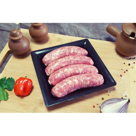 Saucisse de Toulouse Sans Colorant x 10 - Barquette de 1.2 kg environ