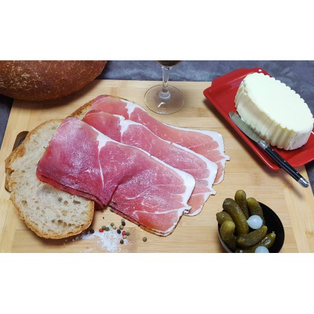 Jambon Sec Tranché Noir du Périgord - 10 Tranches 250 gr