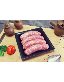 Saucisse de Toulouse Sans Colorant x 20 unités soit 2.4 kg env. la barquette