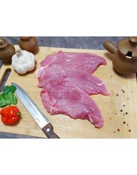 Escalopes de Porc 6 tranches - sous vide par 1 kilo environ Porc Périgord