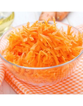 Carottes rappées  vinaigrette barquette de 2.5 kg précommande 8 jours ouvrables