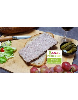 Pâté du Périgord Recette à l'Ancienne -  Barquette de 1 tranche 180 gr