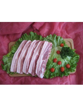 Ventrèche à griller sous vide par 20 tranches - 1.400 kg environPorc Périgord