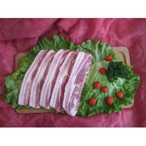 Ventrèche de Porc à griller 10 à 12 tranches - Barquette de 1 kg